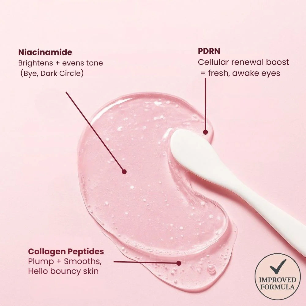 HydraPept™ Collagen Eye Patches | Peptide-Infused Under Eye Hydrogel